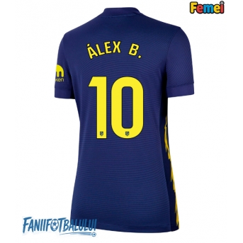 Atletico Madrid Alex Baena #10 Tricou Fotbal Replică 2025-26 Femei Deplasare